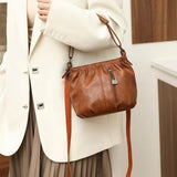 Women Leather Handbag Messenger Bag Ladies Leather Shoulder Bags