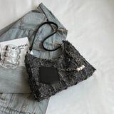 Soft Fabric Small Shoulder Crossbody Bags for Women