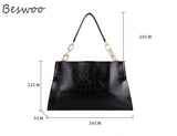 Soft Leather Shoulder Bags for Women Large Capacity Female Bag