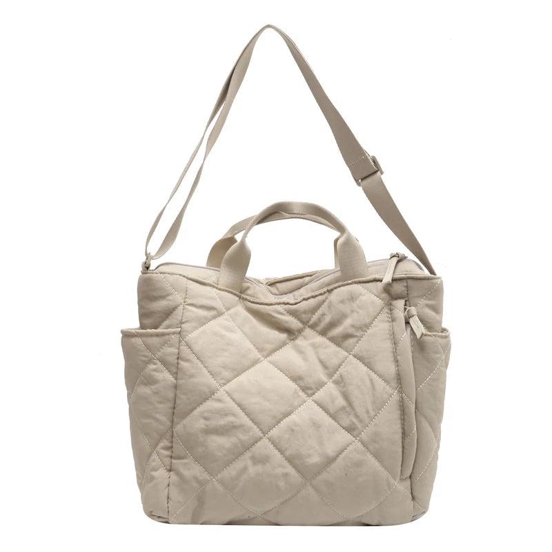Large Capacity Totes Bags for Women Shoulder Side Bag Space Cotton Shopper