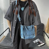 Vintage 90s Y2K Grunge Small Size Pouch Bag