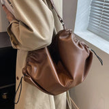 Large Capacity Soft Leather Crossbody Bag for Women