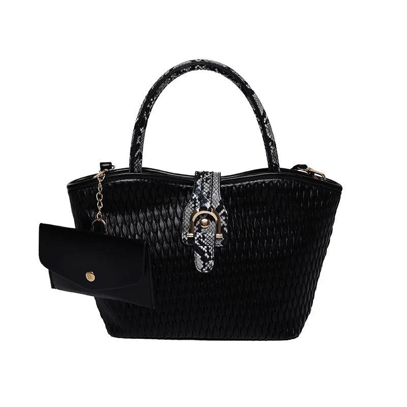 Rhombus Embossing Handbags Women Shoulder Bag High Leather Crossbody Bags