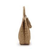 Straw Rattan Women's Bag Large Capacity Travel Casual Handbag