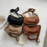 Winter Crossbody Sling Bag for Women Zipper Shoulder Side Bag Handbags