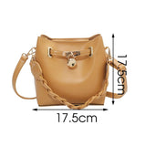 Leather Crossbody Bag for Women Casual Shoulder Tote Handbag Messenger