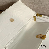 Crocodile Pattern Women Handbag PU Leather Underarm Shoulder Bags