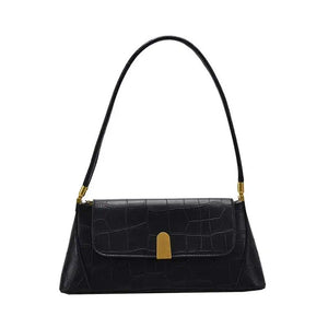 Crocodile Pattern Women Handbag PU Leather Underarm Shoulder Bags