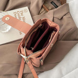 Large Capacity Crossbody Bag Leather Handbags Women Bucket Shoulder Bag