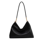 Large Soft Leather Crossbody Bag for Women High Shoulder Side Handbag
