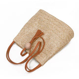 Bohemian Rattan Beach Crossbody Bag