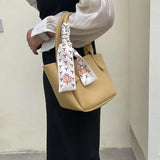 Bucket Shoulder Bag for Women Crossbody Handbag