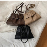 Belt Women Totes PU Leather Small Crossbody Shoulder Bags Winter Handbags