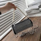 Diamond Beaded Underarm Shoulder Bag for Women