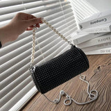 Diamond Beaded Underarm Shoulder Bag for Women