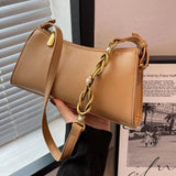 Summer Small Flap Shoulder Bag for Women Crossbody Solid Color