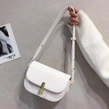 Small Underarm Crossbody Bag PU Leather Shoulder Bag Women Mini Handbag
