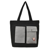 Canvas Large Capacity Women's Handbag Summer Female Crossbody Bags