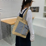 Canvas Large Capacity Women's Handbag Summer Female Crossbody Bags