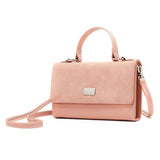 Women Shoulder & Handbag Small Tote Crossbody Bag Faux Suede Sac