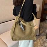 Canvas Tote Shoulder Bag Large Capacity Handbag for Women