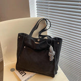 Canvas Tote Shoulder Bag Large Capacity Handbag for Women