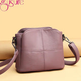 Vintage Bucket Crossbody Bag Small Purse Handbag Ladies Shoulder Mes