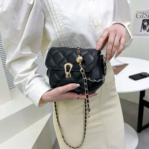 Women's Small Shoulder Messenger Bag Chain Handbag