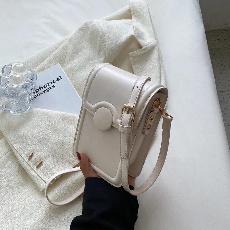 Japan Style Phone MINI Bag High-quality PU Leather Women's Handbag