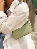 Scarf Shoulder Bag Women's Handbag Chain Crossbody