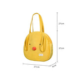 Girl Ellipse Corduroy Tote Bags Zipper Female Soft Shoulder Bag Cotton Hemp
