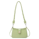 Small Flap Handbag Solid Casual Women's Crossbgdy Bag