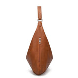 Vintage Soft Leather Tote Bag Women Shoulder Bag Casual Handbag