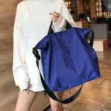 Casual Shoulder Bag Women Large-Capacity Crossbody Waterproof Travel Messenger B