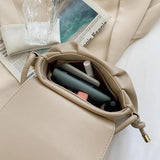 Stylish Crossbody Cloud Bag Khaki Handbag