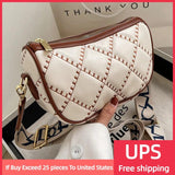Shoulder Bag Wide Strap Crossbody Bags