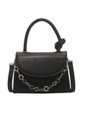 Square Casual Handbag Women's Crossbody Bags Pu Leather Chain Shoulder Bag