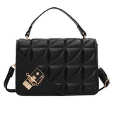 Grid Shoulder Bags for Women Handbags Small Crossbody Bags Lady Travel