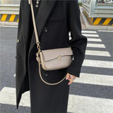 PU Leather Crossbody Bag for Women Lady Shoulder Totes Shopping Bag