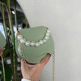 Vintage PU Leather Crossbody Bag Women's Shoulder Bag Handbag