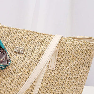 Bohemia Straw Women Handbags Large Capacity Tote Beach Bag