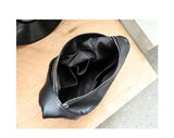 Vintage Wide Strap Shoulder Bag Large Capacity Soft PU Leather