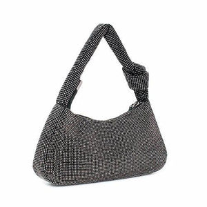 Diamonds Women Shoulder Bags Handbags Baguettes Shape Messenger Bag