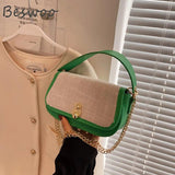 Chain Crossbody Shoulder Bag for Women Top-handle