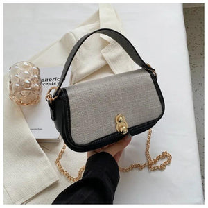 Chain Crossbody Shoulder Bag for Women Top-handle