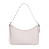 Women's DIY Handbags Retro Solid PU Leather Shoulder Underarm Bag