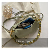 French Chain Crossbody Bags for Women