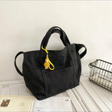 Canvas Casual Tote Bag for Women with Large Capacity