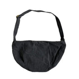 Japanese Canvas Messenger Bag Distressed Large Capacity