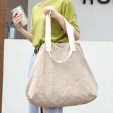Large-capacity Casual Canvas Nylon Shoulder Bag Women